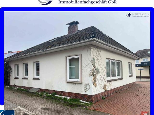 ebenerdig ausgestatteter Walmdachbungalow im Zentrum von Westerstede
