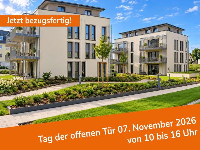 Ebenerdig wohnen mit Komfort – 3 Raumwohnung mit Terrasse und eigenem Gartenanteil