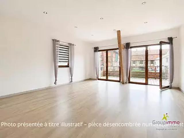 Ebersheim 67600 Achat / Vente appartement 4 pièces t4 terrasse parking