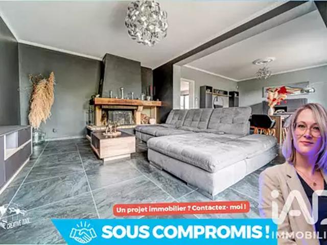Ebersviller 57320 Achat / Vente maison 6 pièces t6 terrasse cave