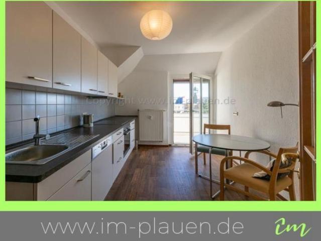 EBK – Balkon – Eiche Parkett | 4 Zimmer Wohnung Plauen Seehaus