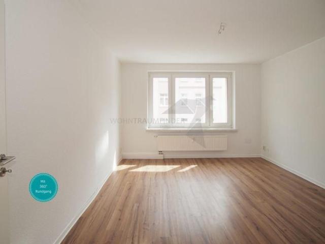 EBK inklusive + Moderne 3 Raum Wohnung mit Balkon und Tageslichtbad