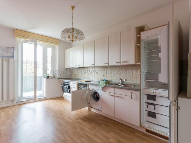 EBK – Süd Balkon – Bad mit Fenster | 2 Zimmer Wohnung Plauen Haselbrunn
