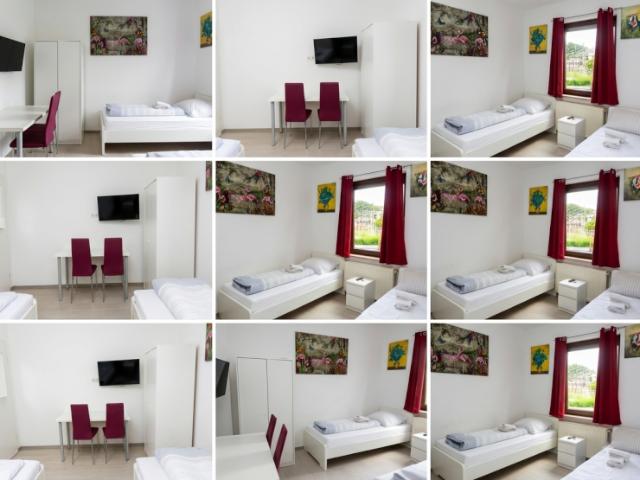 EG 2 Zimmer 3 Betten max 3 Personen Möblierte Wohnung, WG Geeignet in 28237 Bremen, nahe Waterfront