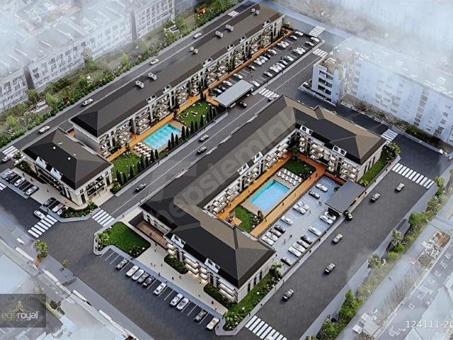 Ege Royal Şirinevler Mah Havuzlu Site 5+1 Satılık DubleksDaire