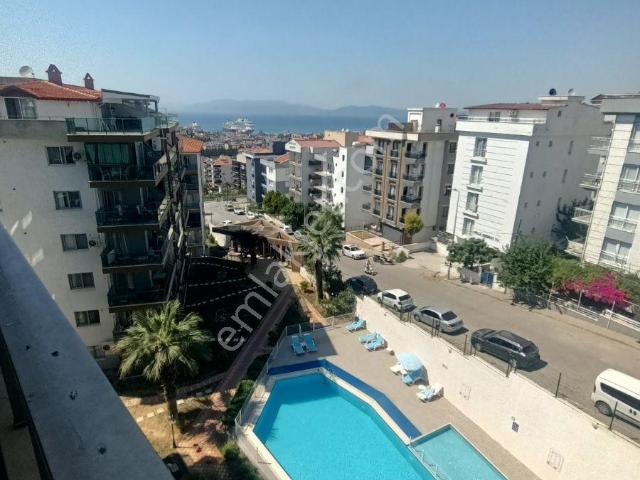 Ege Türkmen De Deniz Manzaralı Kapalı Mutfak Havuzlu Daire