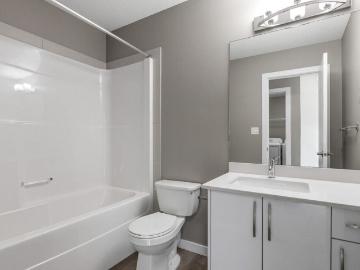 Edmonton Unfurnished townhouse Rental in Hamptons Spacious Townhome With Double Garage In West End Community