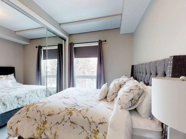 Edmonton Furnished Condo Rental in Old Strathcona Corner Condo At Arbour 83