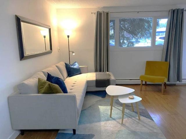 Edmonton Furnished Condo Rental in University & Whyte Ave Renovated Apartment in King Edward