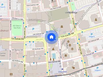 Downtown Edmonton, Edmonton, Alberta - Parking