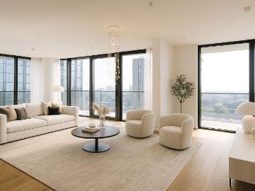 EDEN Erstbezug! Premium Fünf Zimmer Wohnung mit spektakulärem Skylineblick