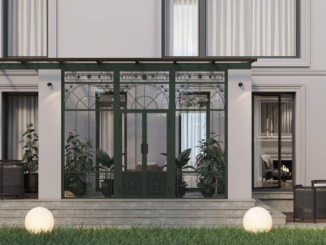 EDEN & IVY Exklusive Garteneinheit im viktorianischen Stil mit Wintergarten