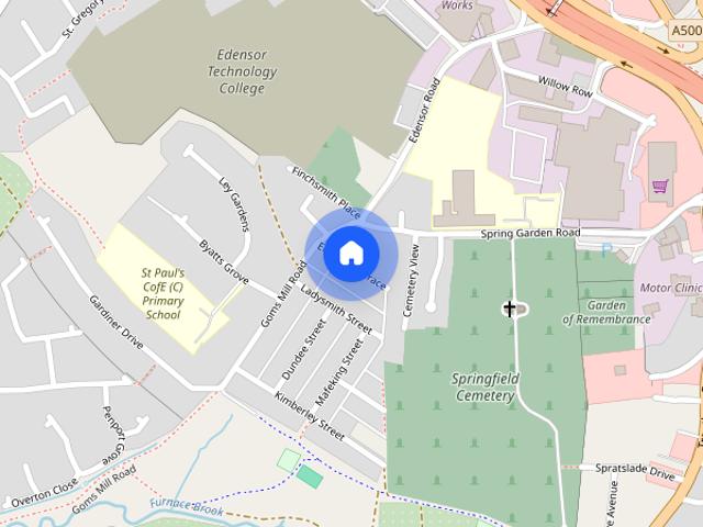 Edensor Terrace, Stoke on Trent, Staffordshire, ST3