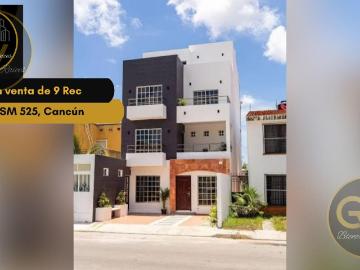 Edificio en venta en Canc?n 9 habitaciones con alberca y mobiliario incluido