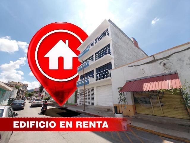 Edificio en renta en el centro de Tuxtla Gutierrez, 10 cajones d/estacionamiento