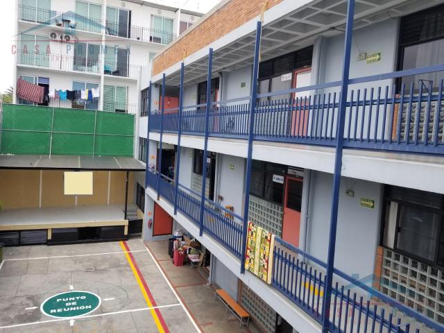 EDIFICIO PARA ESCUELA, UNIVERSIDAD, OFICINAS CERCA DE AV. MONTEVIDEO Y AV. POLI. NACIONAL