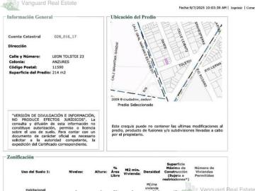Edificio para Remodelar, ubicación Privilegiada en la Anzures