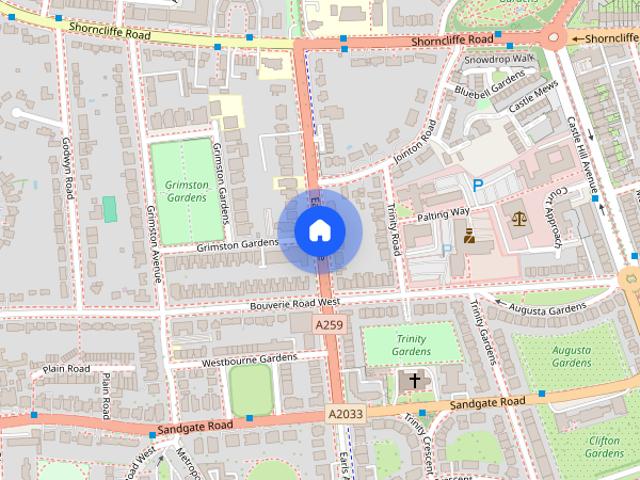 Edinburgh Place, Earls Avenue, Folkestone, Kent, CT20