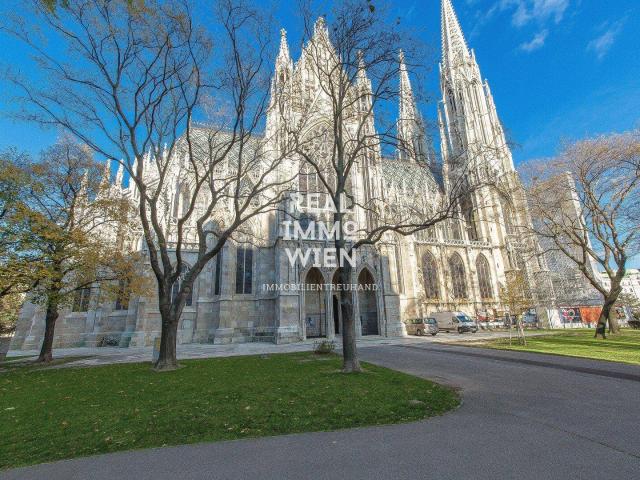 Edles Lebensgefühl: 4 Zimmer Dachgeschoß in 1090 Wien — INKLUSIVE Balkon, Terrasse & 2 STAPELGARAGENPLÄTZE