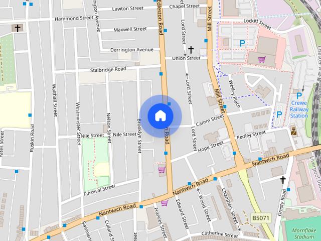 Edleston Road, CW2