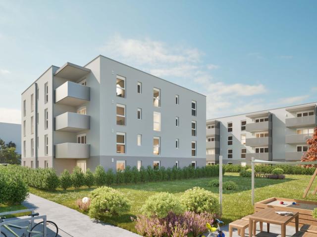 EDT bei Lambach Neubauprojekt Wohnquartier 46 geförderte Mietwohnungen Top 2.14