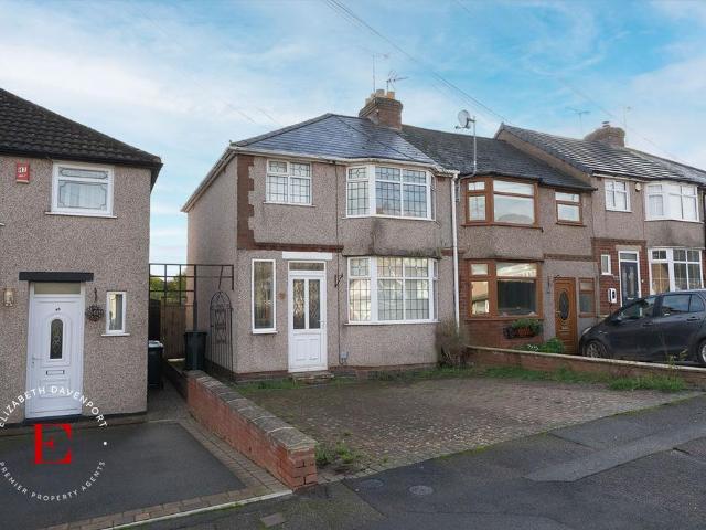 Edward Road, Coventry, CV6 3 bed end of terrace house to rent £1,100 pcm £254 pw