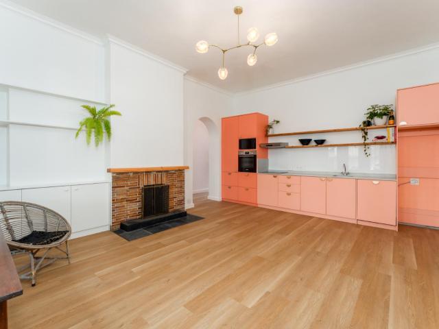 Edwardian Charm Meets Mid Century Modern Elegance