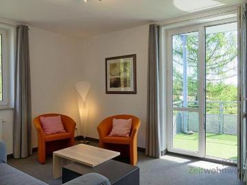 EF0516_M Dresden: Räcknitz/Zschertnitz, geschmackvoll eingerichtete 3 Zimmer Wohnung mit Balkon zum grünen Garten