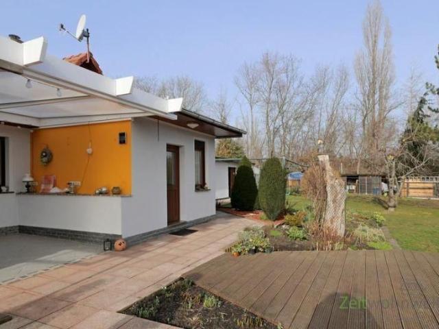 EF0762_M Dresden: Briesnitz, kleine möblierte Wohnung über 2 Etagen im Gartenhaus für Wochenendheimfahrer, WLAN