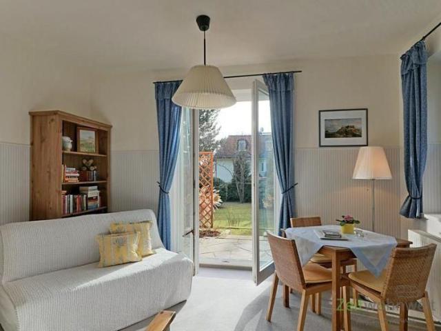 EF0763_M Dresden: Hosterwitz/Pillnitz, ruhiges Apartment mit Gartenterrasse, WLAN, PKW Stellplatz und Full Service