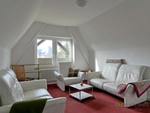 EF0861_M Dresden: Strehlen, neu möbliertes Dachgeschoss mit Kamin in denkmalgeschützter Stadtvilla mit Garten, WLAN