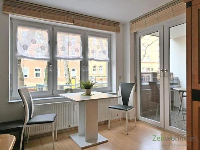 EF0874_M Erfurt: Brühlervorstadt, möblierte Wohnung mit PKW Stellplatz, WLAN, Balkon, Aufzug nahe dem Amtsgericht