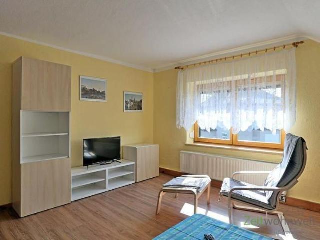 EF0903_M Dresden: Weixdorf, preiswerte möblierte 2 Zimmer Wohnung mit großem Balkon, WLAN und Waschmaschine
