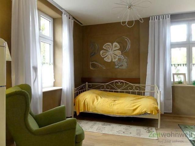 EF0249_M Erfurt: Krämpfervorstadt, barrierefreies, neu möbliertes Apartment, WLAN inklusive