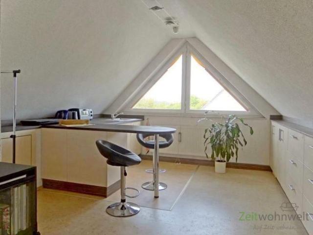 EF0293_M Erfurt: Urbich, moderne Dachgeschosswohnung mit großen Giebelfenstern, WLAN inklusive, Wäscheservice möglich