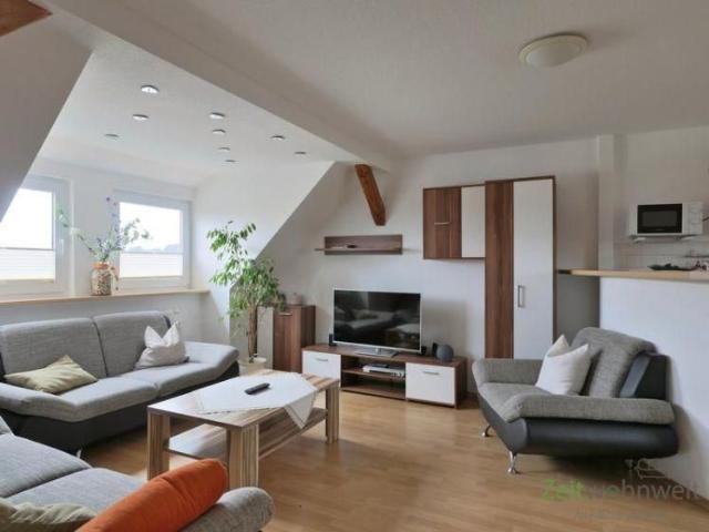EF1407_M Dresden: Tharandt, preiswerte möblierte Wohnung im OT Fördergersdorf, Grundreinigung inklusive