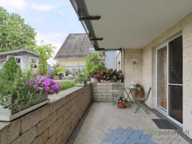 EF1409_M Kassel Landkreis: Naumburg, möblierte Souterrain Wohnung mit großer Terrasse, ruhige Wohnlage