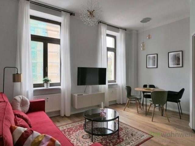 EF1412_M Chemnitz: Schloßchemnitz, hübsches möbliertes 2 Zimmer Apartment in der Stadtmitte