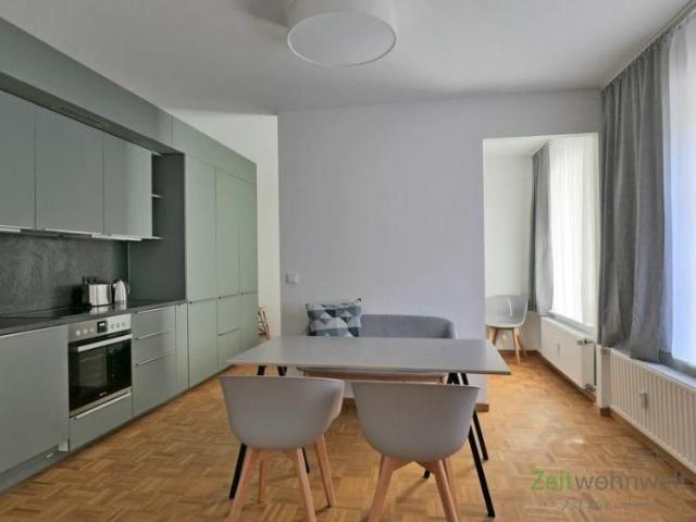 EF1077_M Erfurt: Andreasvorstadt, neu möbliertes Apartment in der Innenstadt, diskrete Wohnlage im Innenhof
