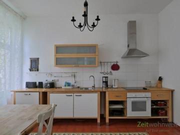 EF1148_M Dresden: Blasewitz, möbliertes Hochparterre Apartment mit Wohnküche und Balkon, PKW Stellplatz