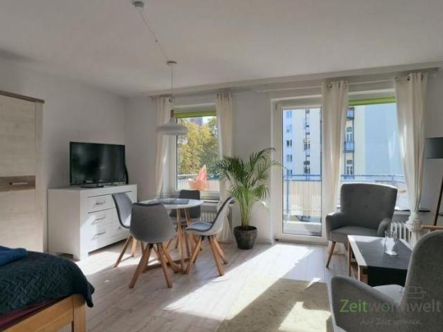 EF1163_M Kassel Stadt: West, hübsches möbliertes Apartment mit Service, Balkon und PKW Stellplatz