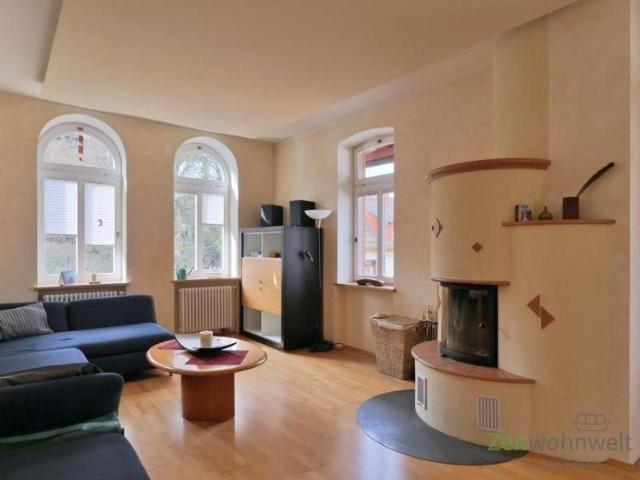 EF1249_M Eisenach: Eisenach, große möblierte Wohnung mit 2x Bad/WC und Balkon in einer schönen Stadtrandvilla