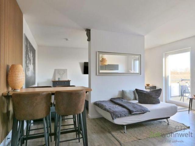 EF1274_M Magdeburg: Irxleben, möbliertes Luxusapartment im 2.Obergeschoss, mit Aufzug, Balkon und PKW Stellplatz