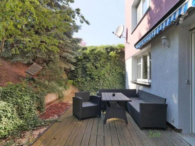 EF1381_M Erfurt: Krämpfervorstadt, geschmackvoll möblierte Wohnung mit uneinsehbarer Terrasse, Service inklusive