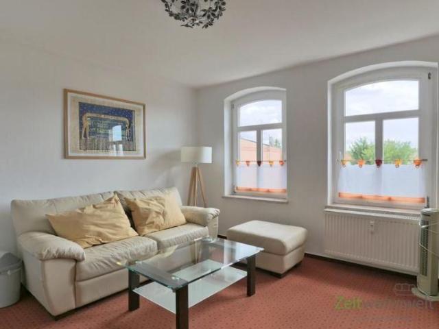 EF1391_M Halle: Ammendorf Beesen, möbliertes kleines 2 Zimmer Apartment, Aufzug im Haus, USt auweisbar