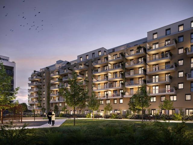 Effiziente 1 Zimmer Wohnung mit Balkon im Neubau Erstbezug Top 2/43