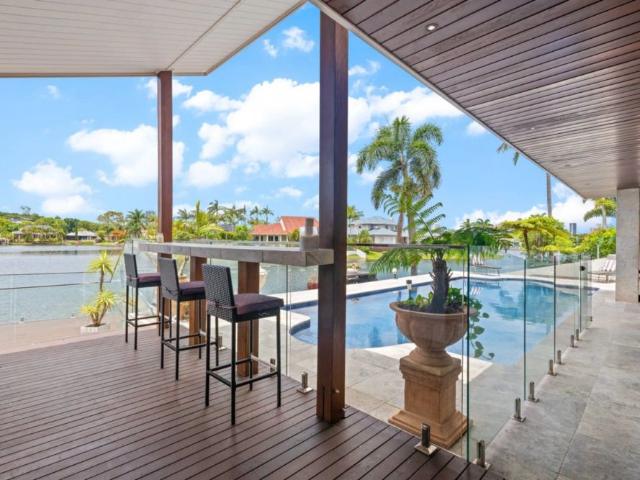 Effortless, Elegant North to Water Entertainer in Gated Estate