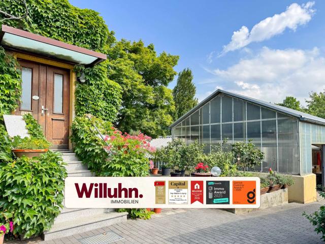 EFH mit besonderem Anwesen | Pool | Kamin | Gewächshäuser | 2 Garagen | direkt am Naturschutzgebiet