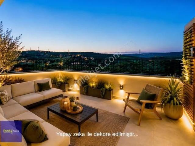 Çekmeköy Alemdağ'da Orman Manzaralı 3+2 Sıfır Dubleks Daire