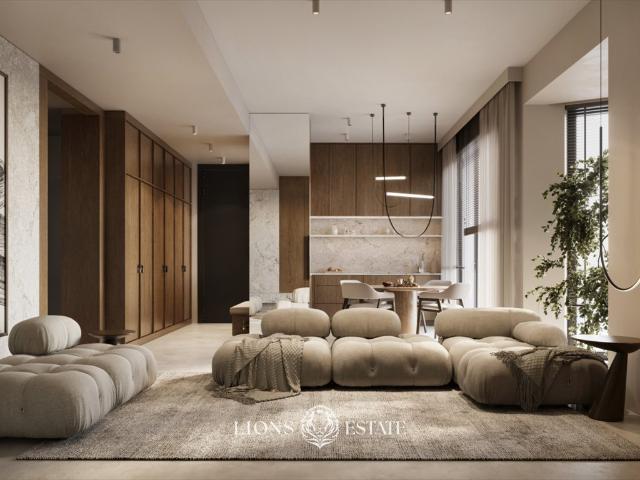 Nowoczesny apartament z 2 tarasami i ogrodem